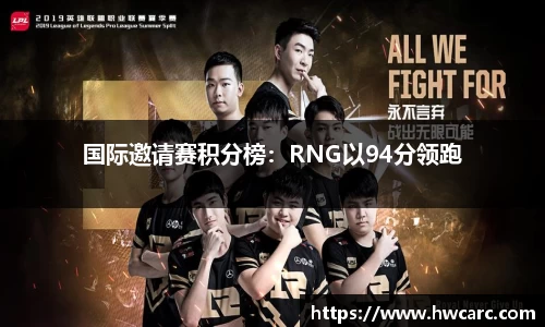 国际邀请赛积分榜：RNG以94分领跑